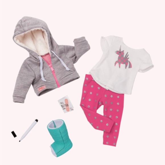 Our Generation “Get Well Soon” Outfit for 18” Dolls - Picture 3 of 5